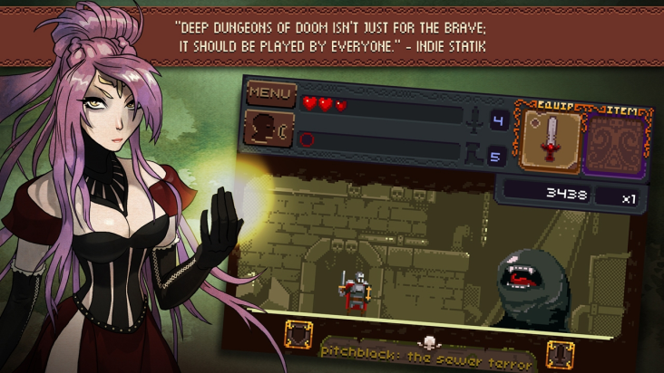 Deep Dungeons of Doom screenshot