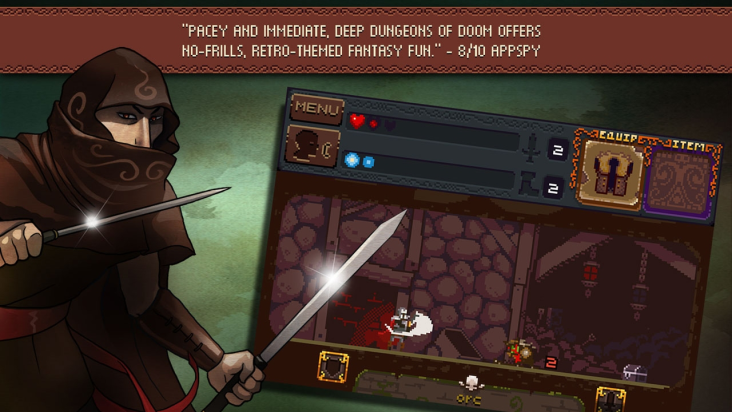 Deep Dungeons of Doom screenshot