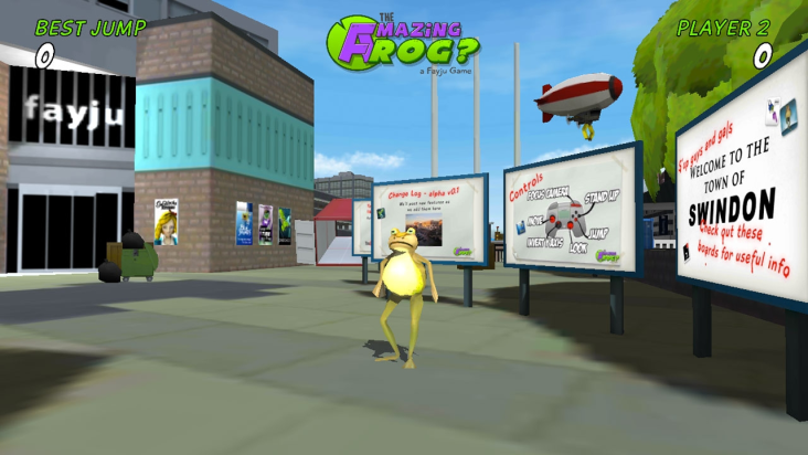 Amazing Frog? The Swindon Space Program screenshot