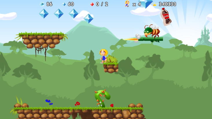 Giana Sisters screenshot