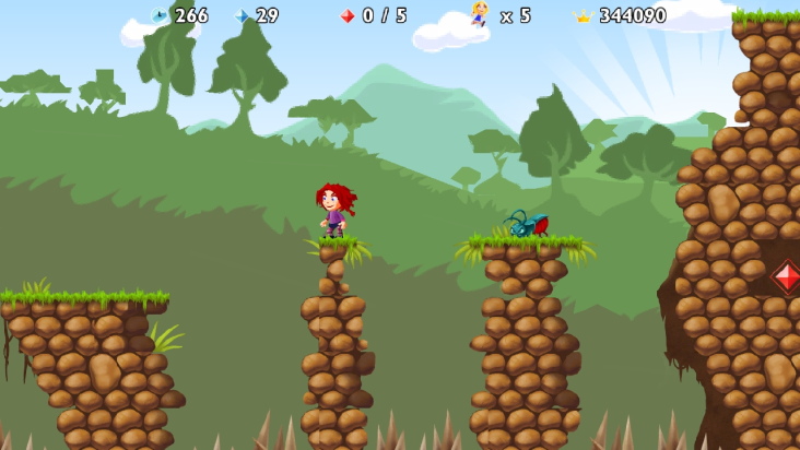 Giana Sisters screenshot