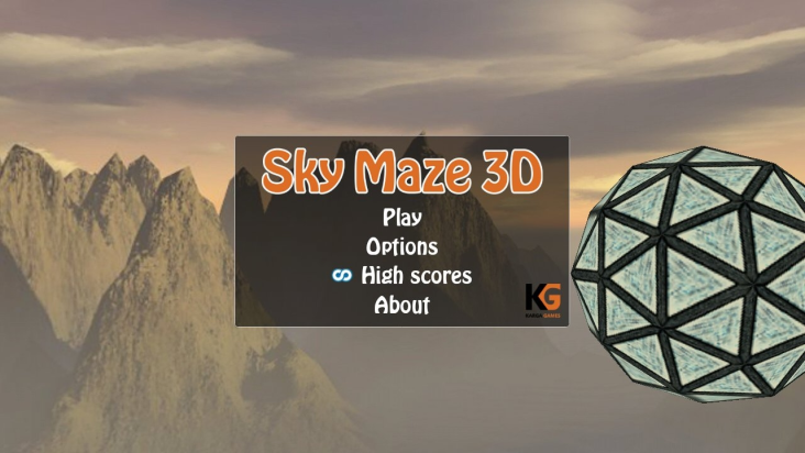 Sky Maze 3D screenshot