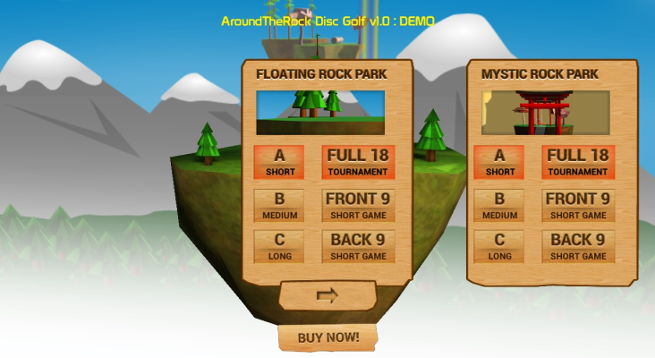 Around the Rock Disc Golf screenshot