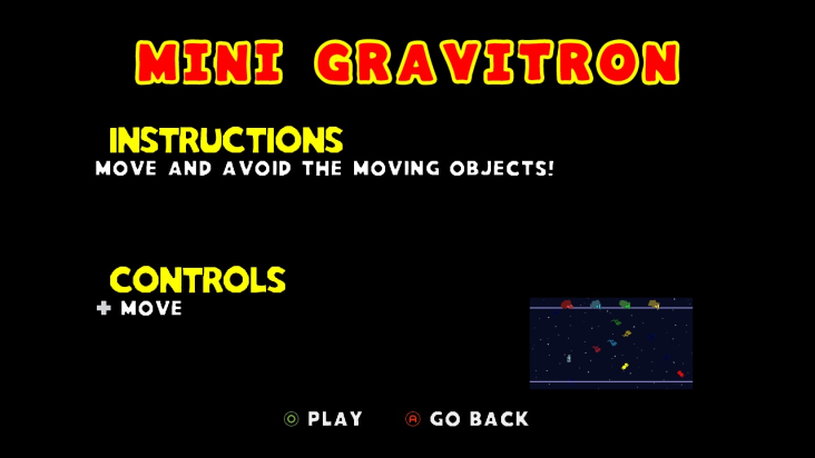 XD: MiniGravitron feat. VVVVVV screenshot