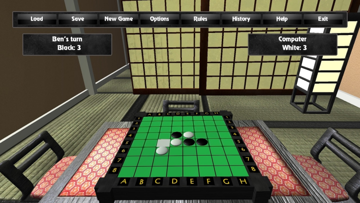 3D Reversi for OUYA screenshot