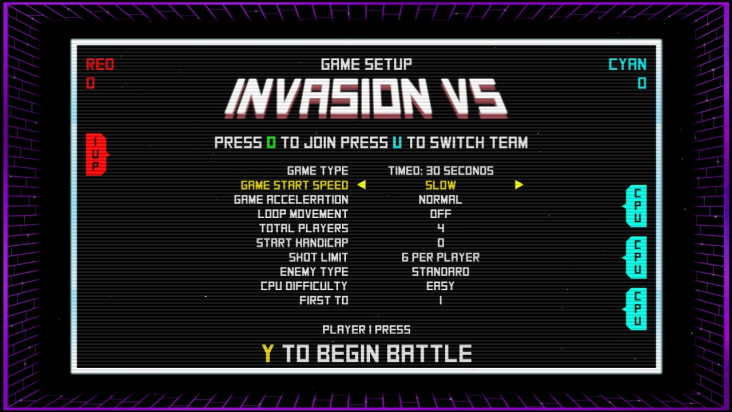 Invasion VS screenshot