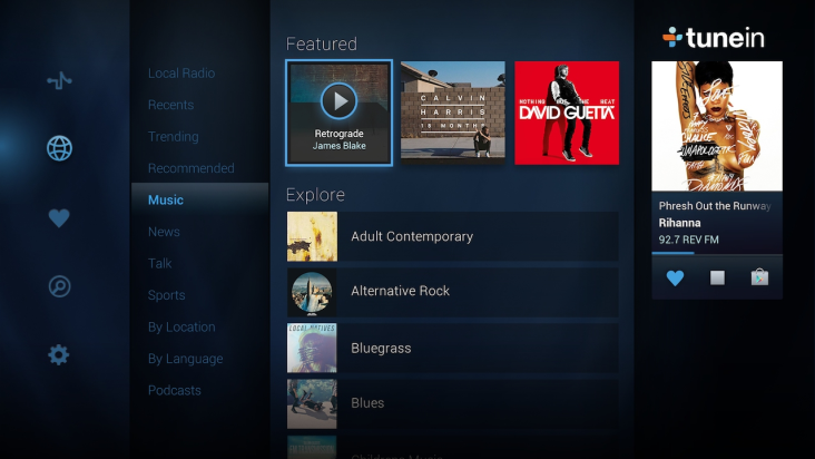 TuneIn Radio screenshot