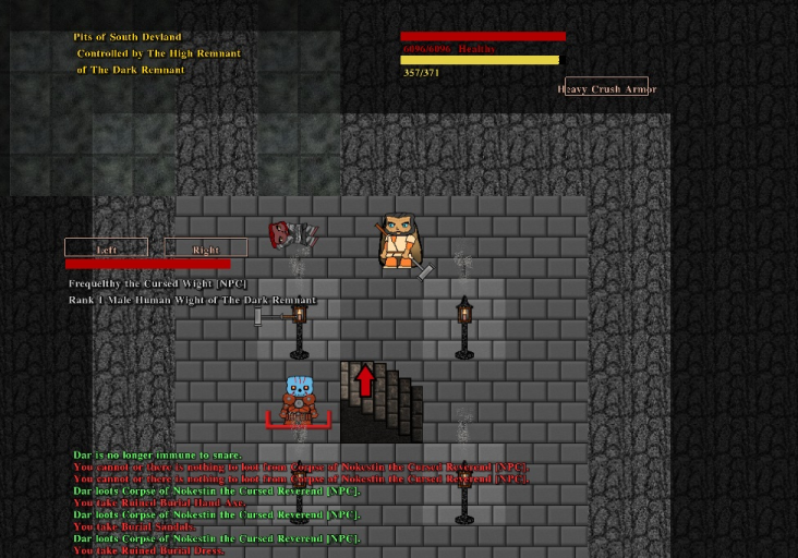 DireRPG screenshot