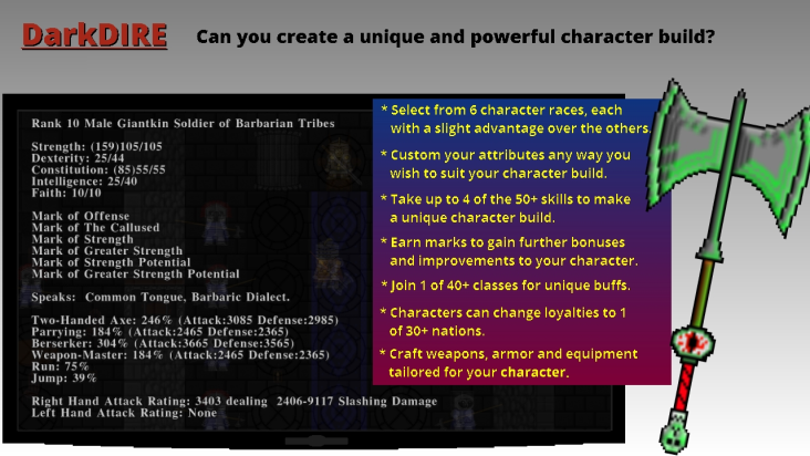DireRPG screenshot