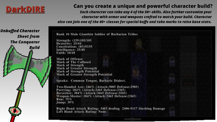 DireRPG screenshot