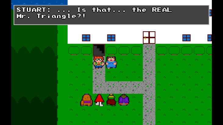 Mr. Triangle's Adventure screenshot