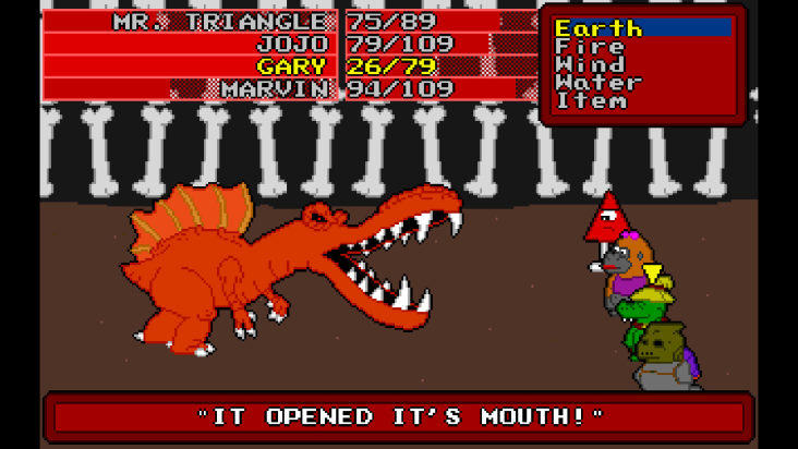 Mr. Triangle's Adventure screenshot