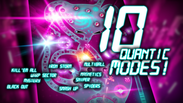 Quantic Pinball screenshot