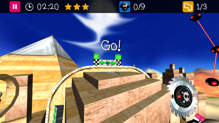Jaggy Race! screenshot