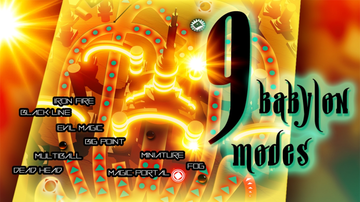 Babylon 2055 Pinball screenshot