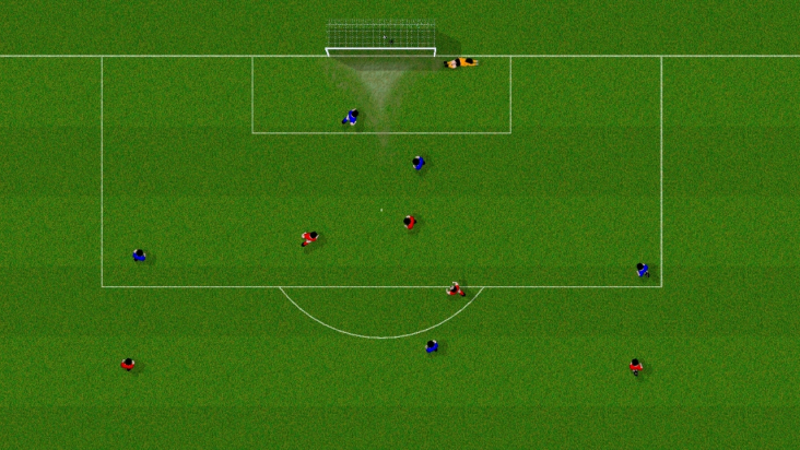 Natural Soccer: OUYA Edition screenshot