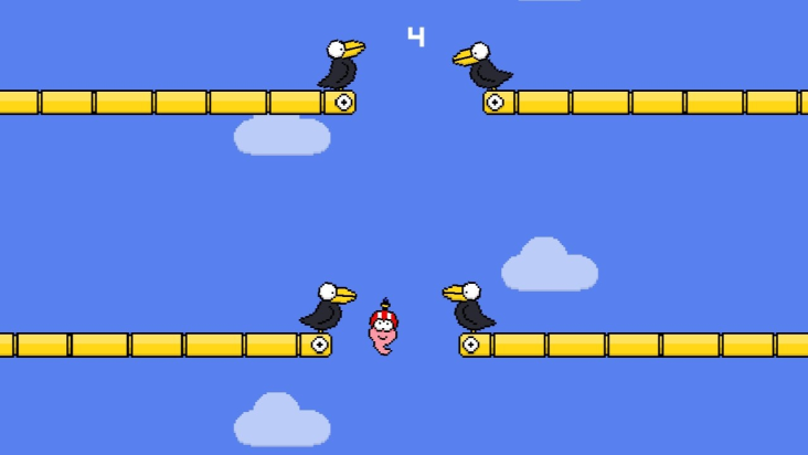 Worm Copter screenshot