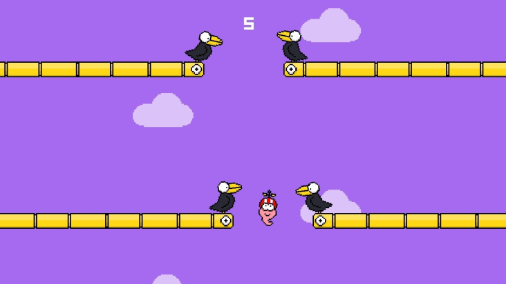 Worm Copter screenshot