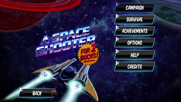 A Space Shooter For 2 Bucks screenshot