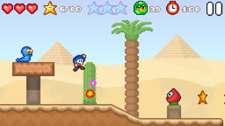 Bloo Kid 2 screenshot