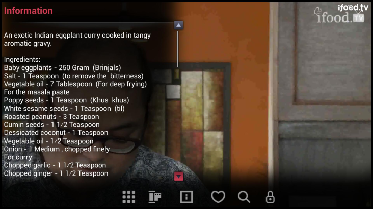 iFood.tv screenshot
