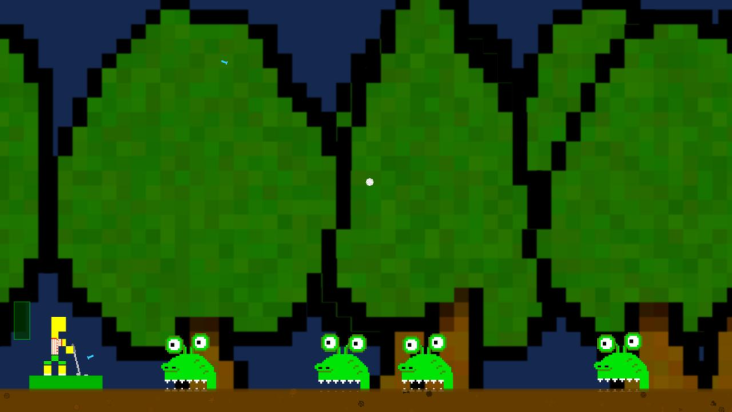 Platdude in Swamp Golf screenshot