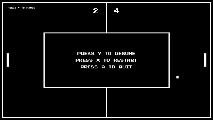 Retro Pong screenshot