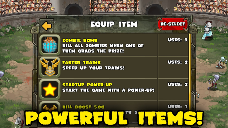 Zombies & Trains! screenshot