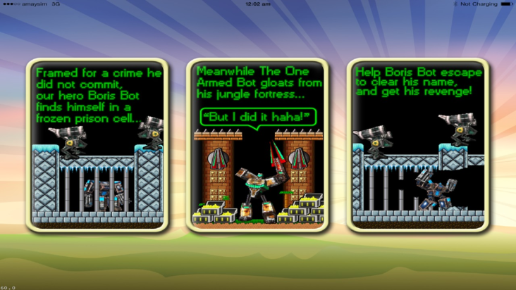 Boris Bot Shootem: the One Armed Bot screenshot