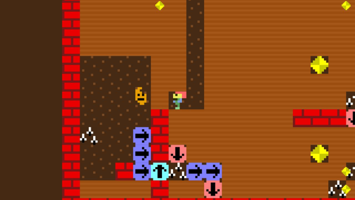 8-bit Boulders screenshot