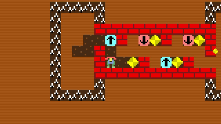 8-bit Boulders screenshot