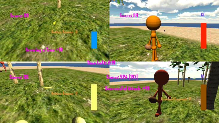 Coconuts versus Bananas: The Invasion of Carl CocoPalm screenshot