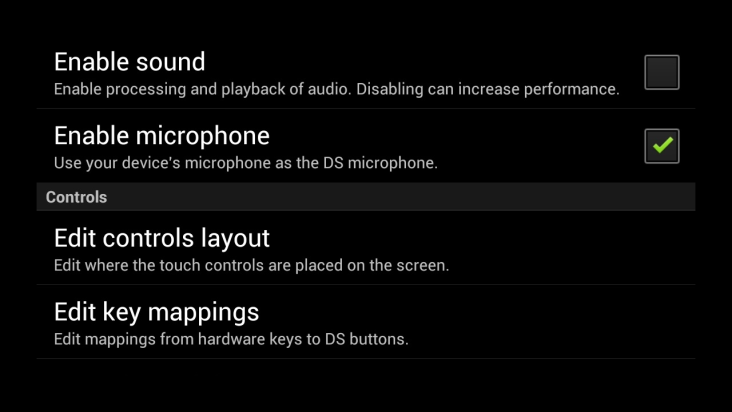 nds4droid screenshot