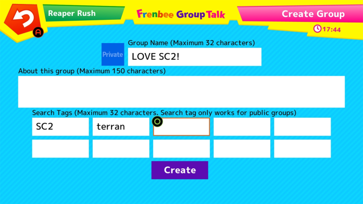 Frenbee GroupTalk screenshot