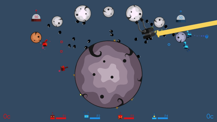 Super Robot Space Fight! screenshot