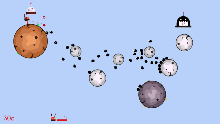 Super Robot Space Fight! screenshot
