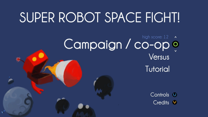 Super Robot Space Fight! screenshot
