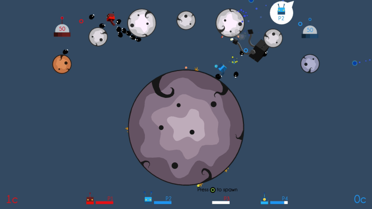Super Robot Space Fight! screenshot