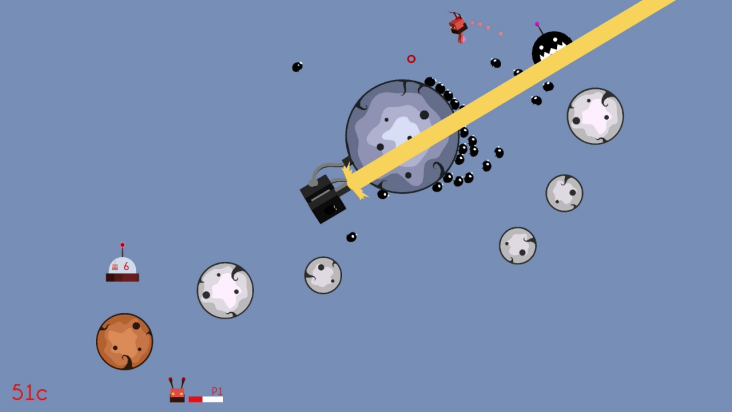 Super Robot Space Fight! screenshot