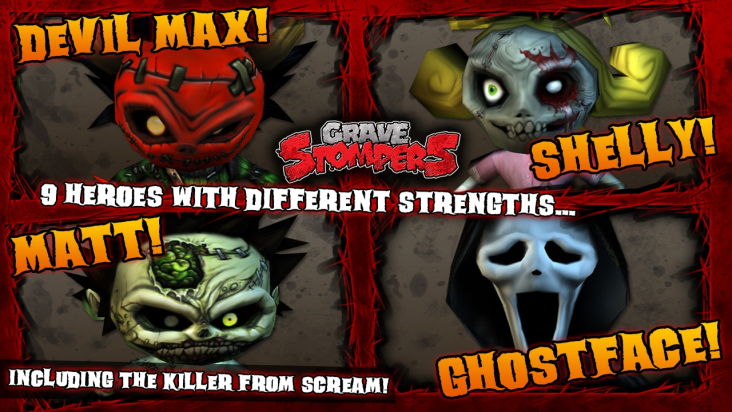 GraveStompers: Zombie vs. Zombie screenshot