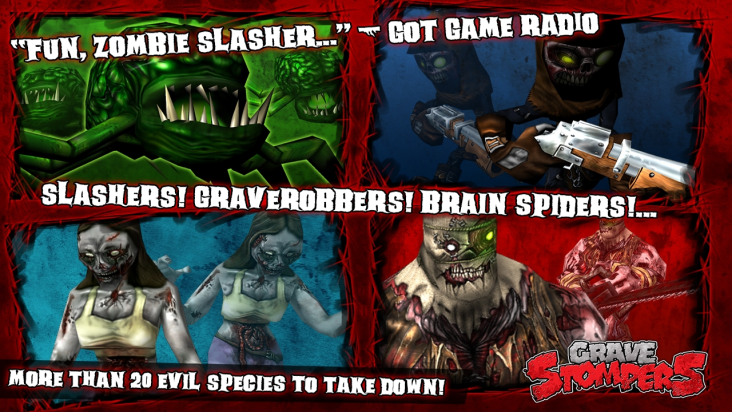 GraveStompers: Zombie vs. Zombie screenshot