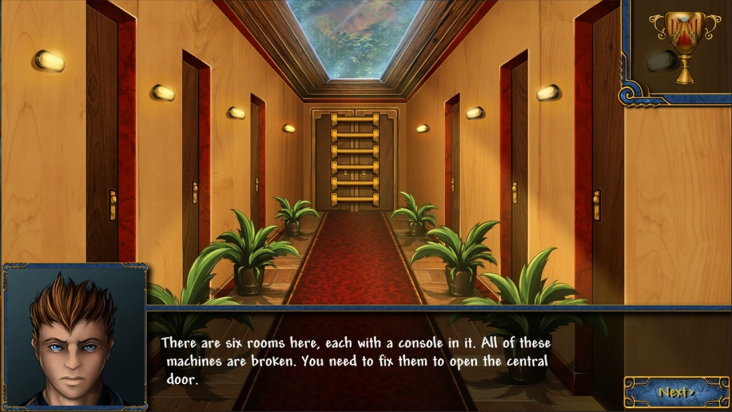 Experiment screenshot