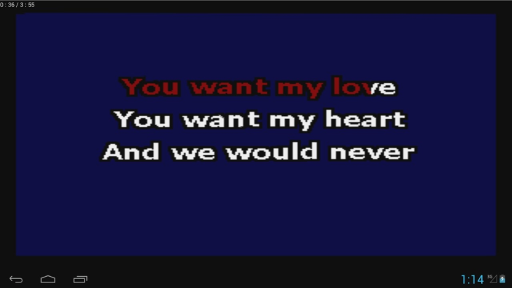 FourKaraoke for OUYA screenshot