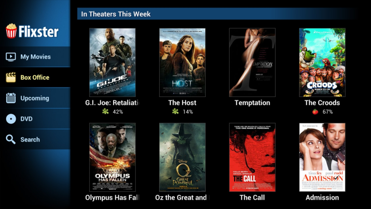 Flixster screenshot