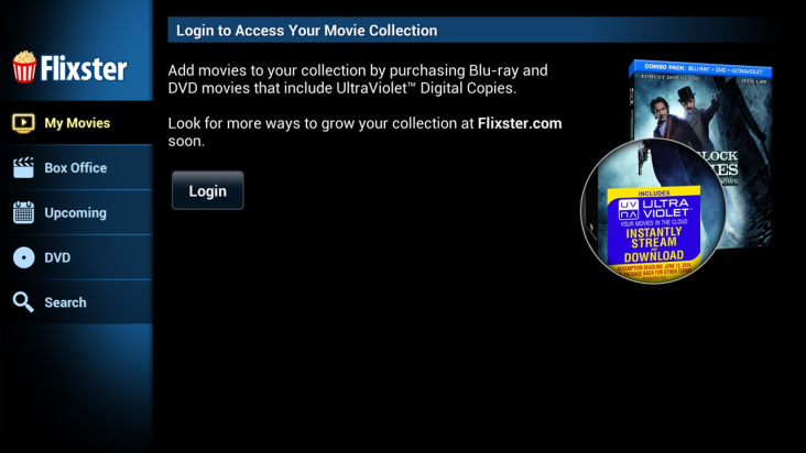 Flixster screenshot