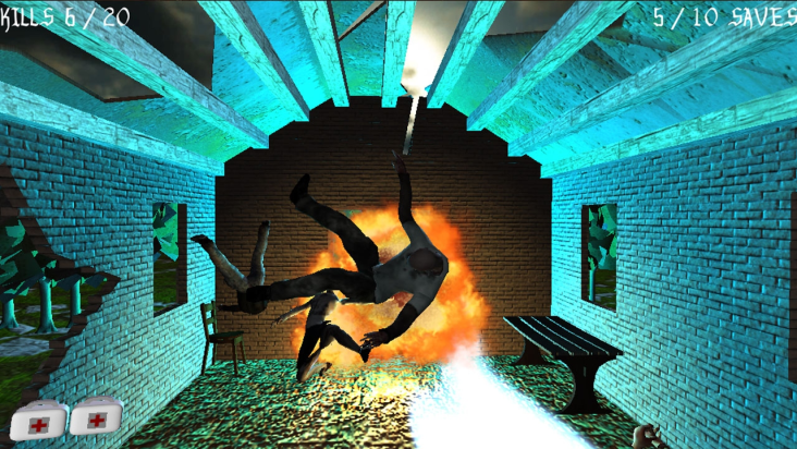 Zeus vs Zombies screenshot