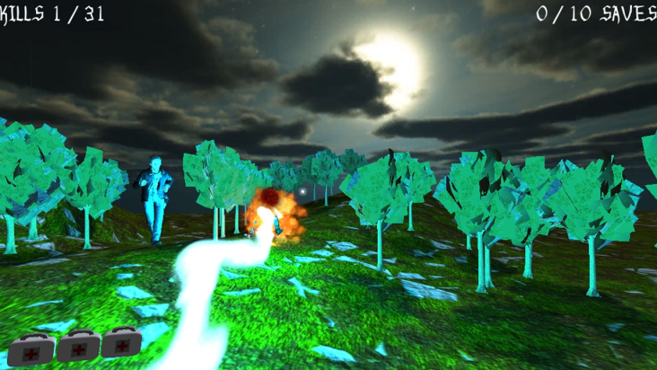 Zeus vs Zombies screenshot