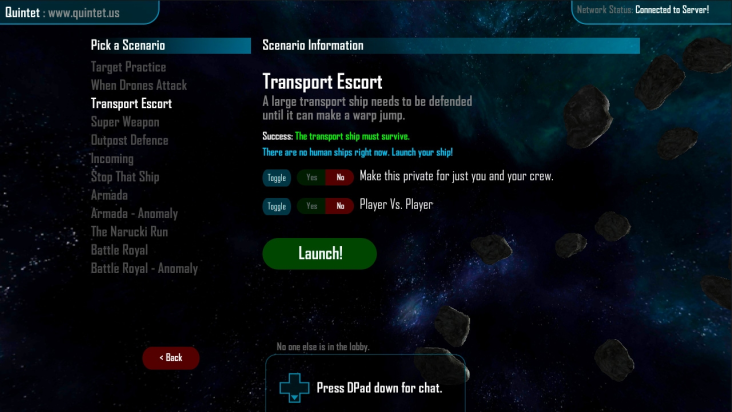Quintet screenshot