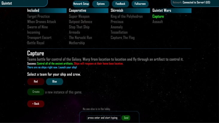 Quintet screenshot