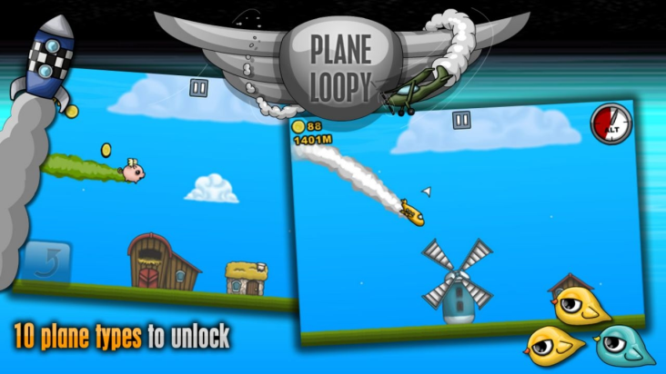 Plane Loopy OUYA screenshot